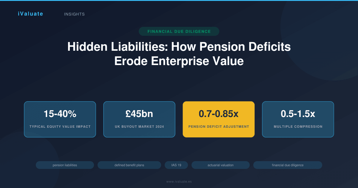 Hidden Liabilities: How Pension Deficits Erode Enterprise Value