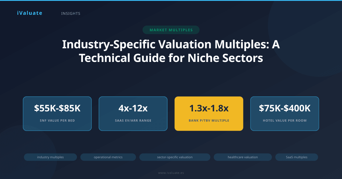 Industry-Specific Valuation Multiples: A Technical Guide for Niche Sectors