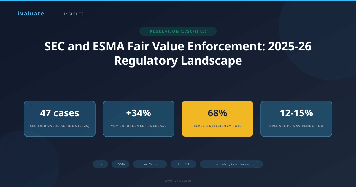 SEC and ESMA Fair Value Enforcement: 2025-26 Regulatory Landscape