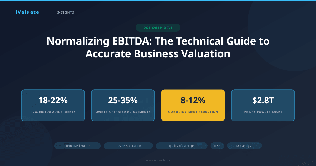 Normalizing EBITDA: The Technical Guide to Accurate Business Valuation